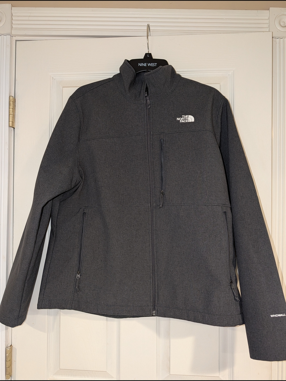 The North Face Charcoal Gray Lightweight Softshell Jacket